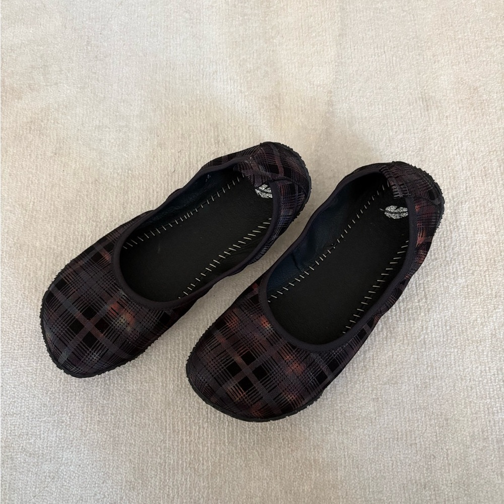 Peerko Petite Bonnie Plaid Flats